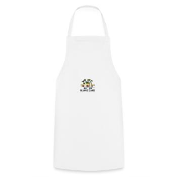 Galapagos Islands - Cooking Apron - white - Front - AI Model Male 185 dark (185cm)