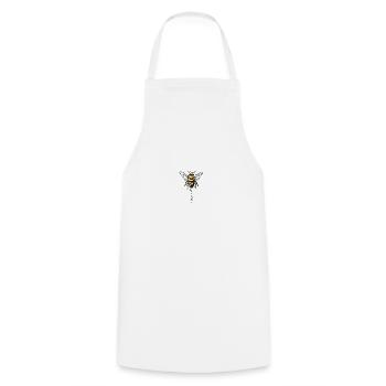 Bee Child Bee Friend Beekeeper Beekeeper - Cooking Apron - white - Front - AI Model Male 185 dark (185cm)