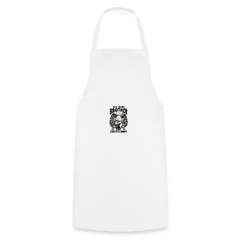 Will Trade Brother For Easter Candy - Cooking Apron - white - Front - AI Model Male 185 dark (185cm)