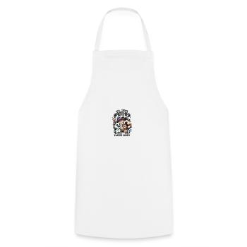 Will Trade Brother For Easter Candy - Cooking Apron - white - Front - AI Model Male 185 dark (185cm)