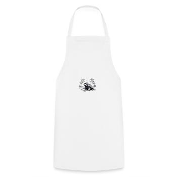 Herpetology Galapagos - Cooking Apron - white - Front - AI Model Male 185 dark (185cm)