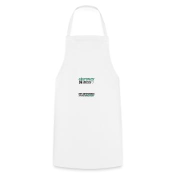 Livre d’or 26 Signe d’anniversaire pour enfants - Tablier de cuisine - blanc - Devant - AI Model Male 185 dark (185cm)