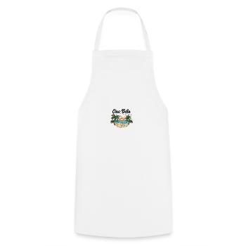 Ciao Bella - Cooking Apron - white - Front - AI Model Male 185 dark (185cm)