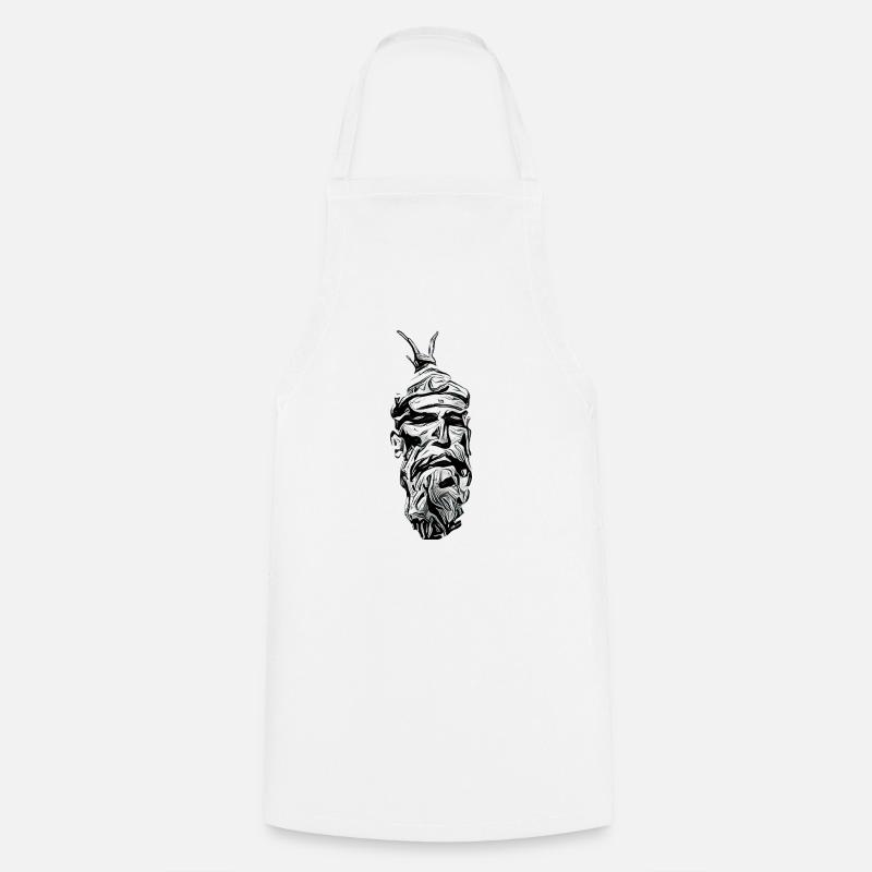 Skënderbeu - Tablier de cuisine - blanc