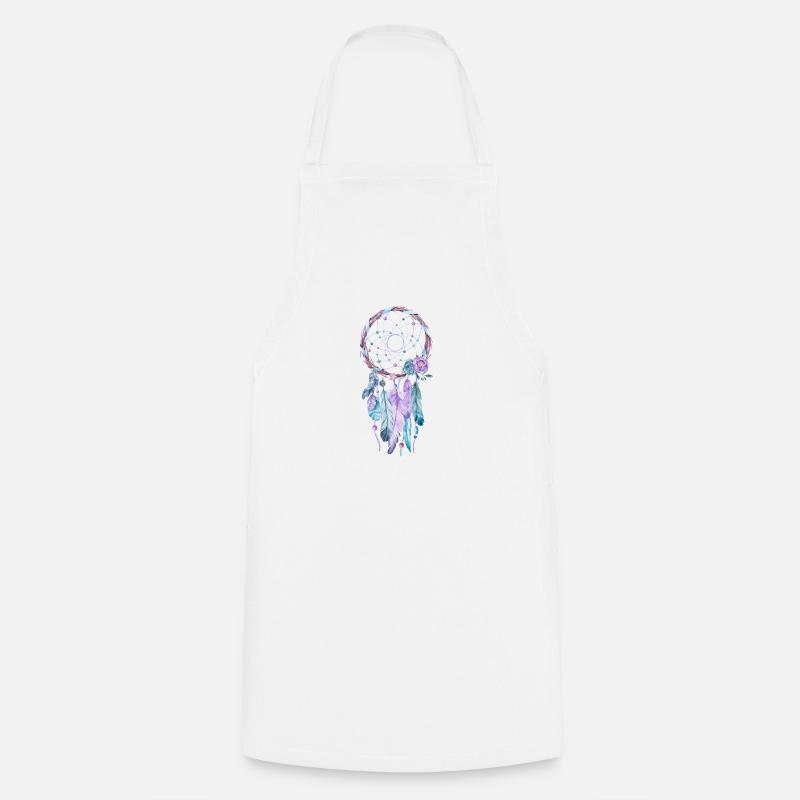 attrapeur de rêve - Tablier de cuisine - blanc