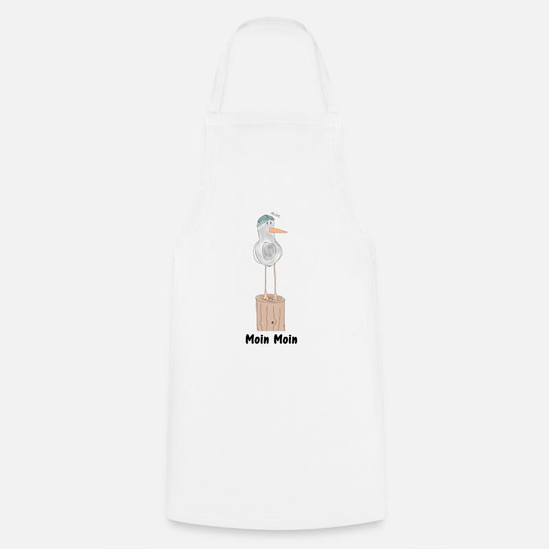 moin moin - Tablier de cuisine - blanc