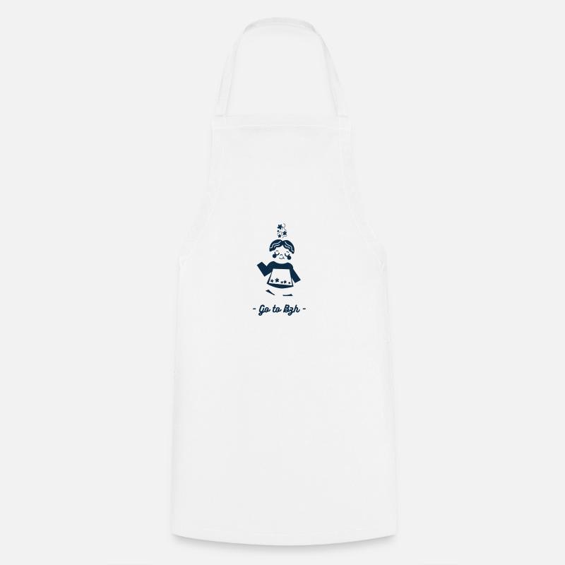 Bigoudène Joyeuse - Tablier de cuisine - blanc