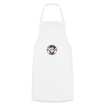 I choose fight - Cooking Apron - white - Front - AI Model Male 185 dark (185cm)