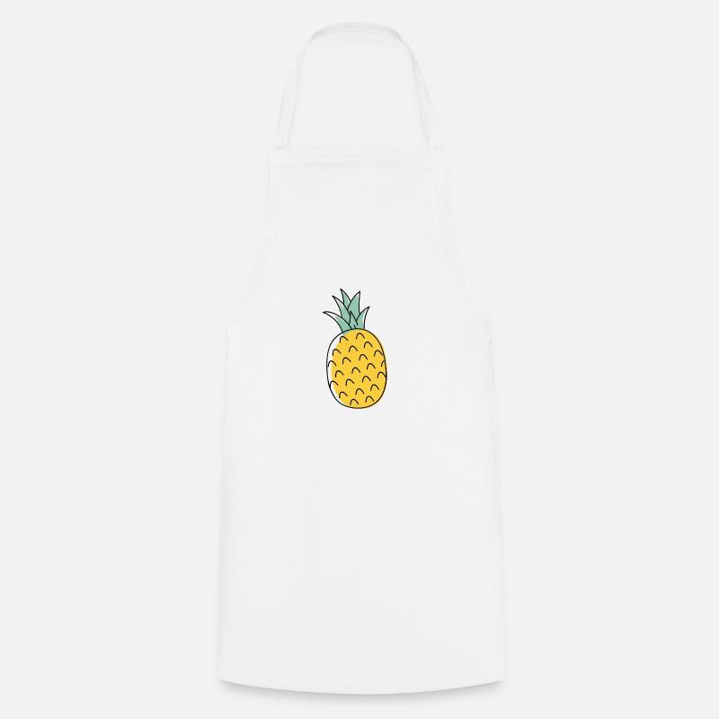 PINEAPPLE - Cooking Apron - white