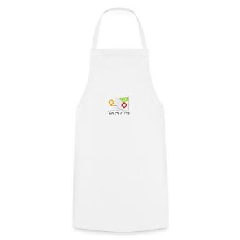 Movers - big thank you! - Cooking Apron - white - Front - AI Model Male 185 dark (185cm)