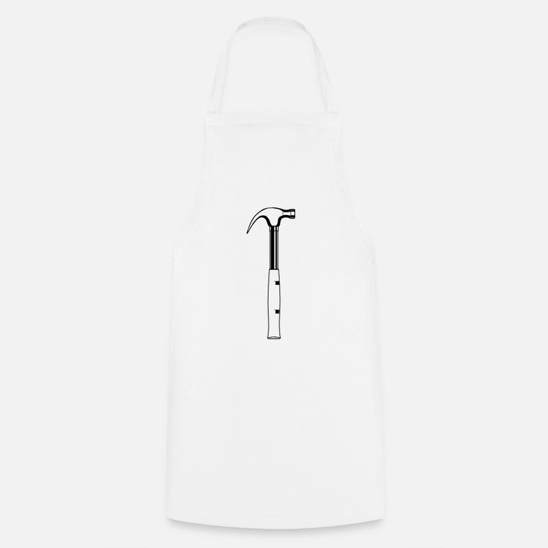 Hammer - Cooking Apron - white