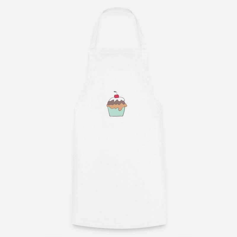 Petit gâteau - Tablier de cuisine - blanc