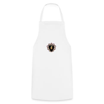 I'm a good whiskey 50 - Cooking Apron - white - Front - AI Model Male 185 dark (185cm)