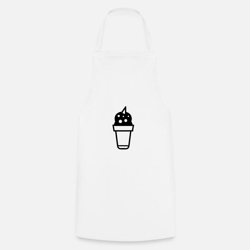 Sundae - Tablier de cuisine - blanc