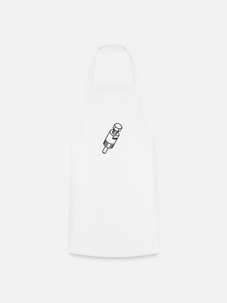 Extractor_Mechanic_em3 - Cooking Apron - white