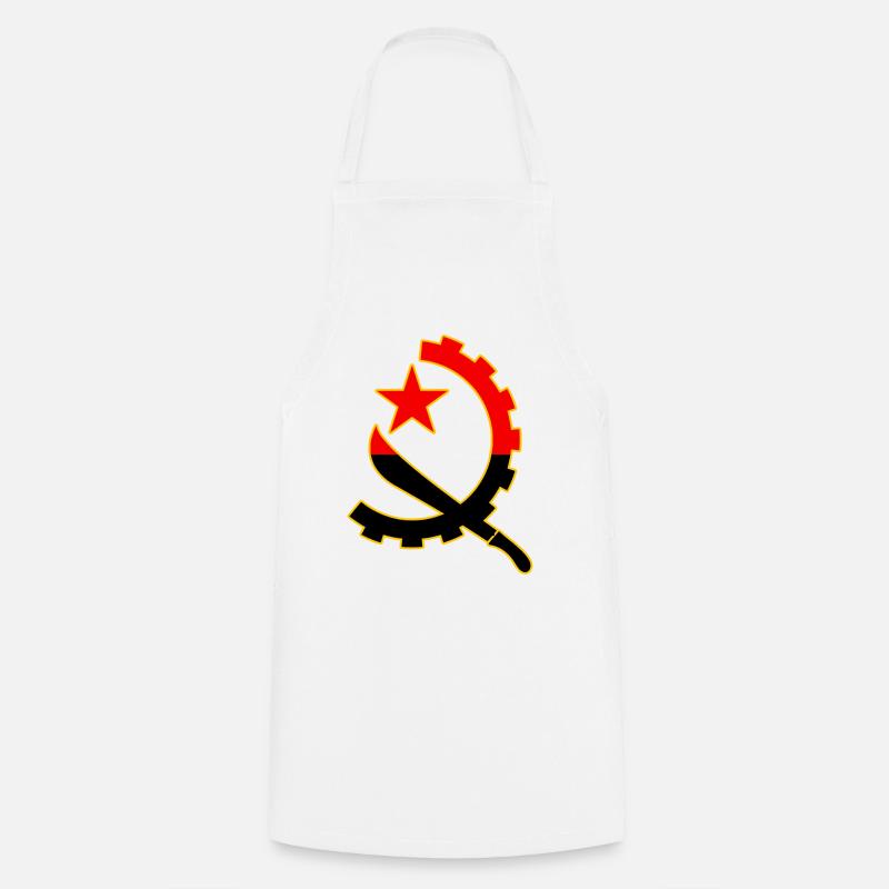 Angola - Cooking Apron - white