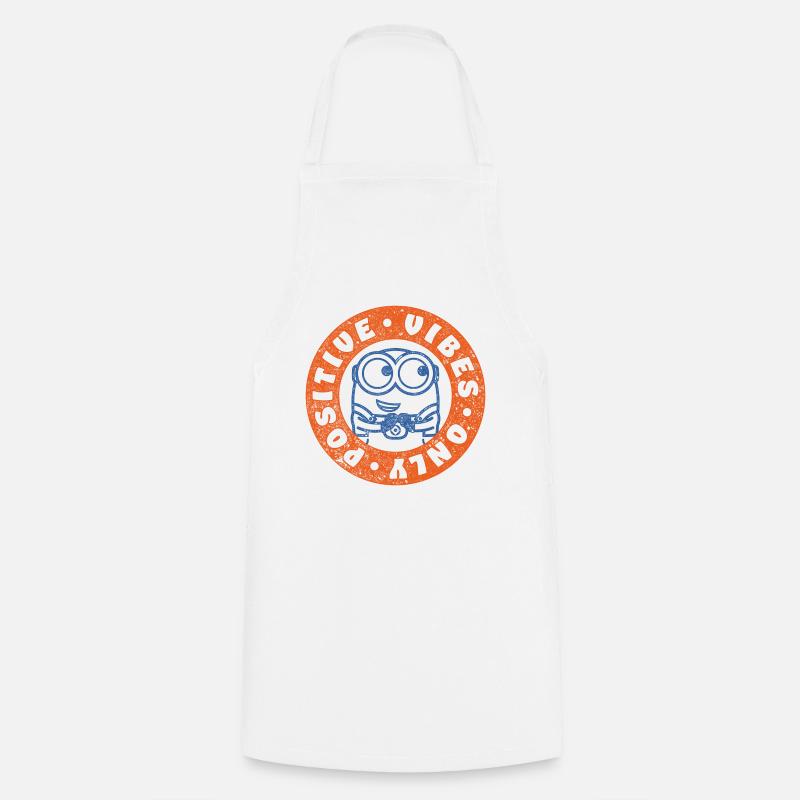 Minions Bob Vibrazioni positive - Grembiule da cucina - bianco