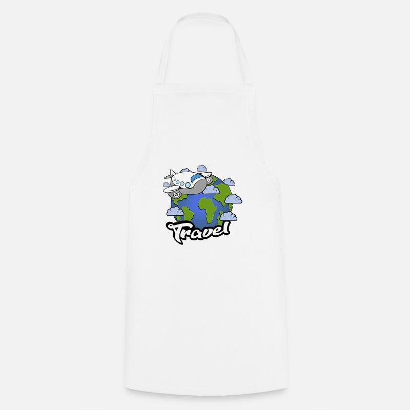 Voyage - Tablier de cuisine - blanc