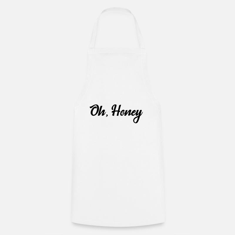 Oh, Honey - Tablier de cuisine - blanc