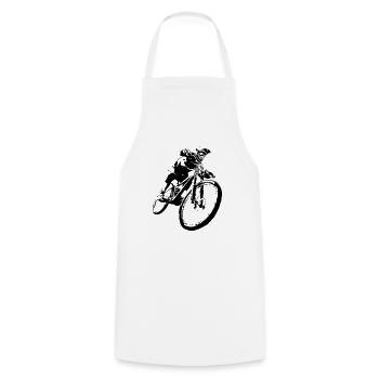 VTT - Ventilateur de descente - Tablier de cuisine - blanc - Devant - AI Model Male 185 dark (185cm)