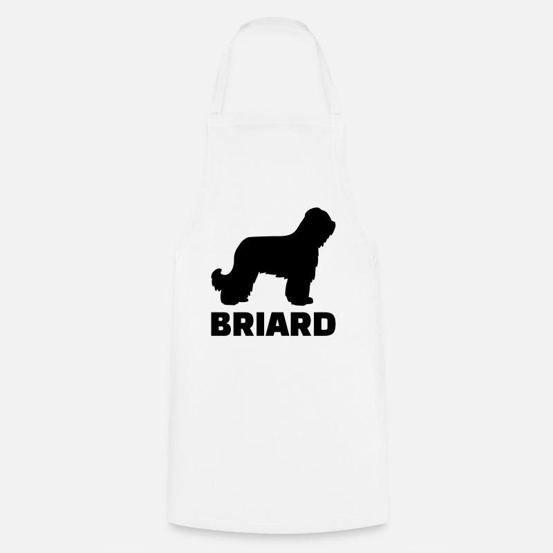 Briard - Tablier de cuisine - blanc
