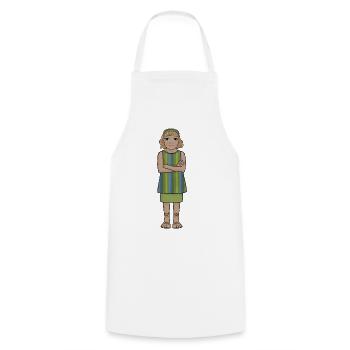Monica Zetterlund - Tablier de cuisine - blanc - Devant - AI Model Male 185 dark (185cm)