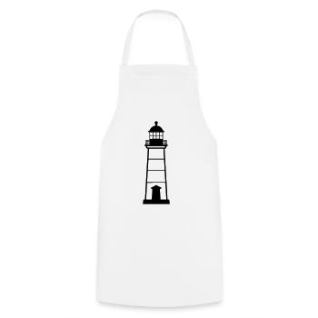 Phare - Tablier de cuisine - blanc - Devant - AI Model Male 185 dark (185cm)
