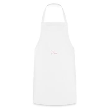 Expectant Mom 2023 Announce Pregnancy - Cooking Apron - white - Front - AI Model Male 185 dark (185cm)