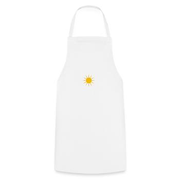 sun - Cooking Apron - white - Front - AI Model Male 185 dark (185cm)
