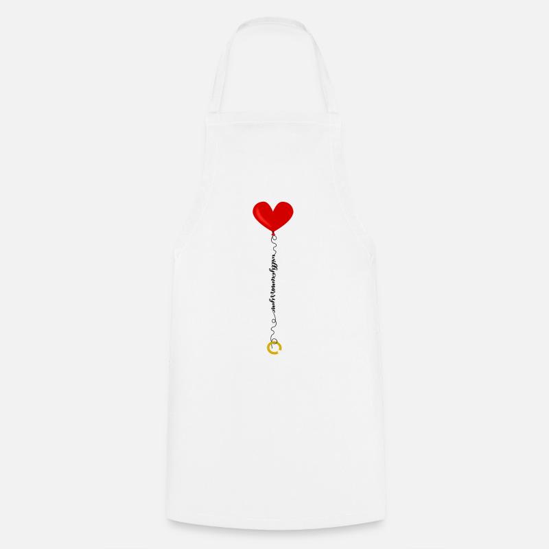 cool en mariage en mariage cadeau de mariage - Tablier de cuisine - blanc