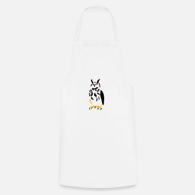 Puchacz - Tablier de cuisine - blanc