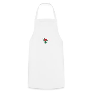 pink - Cooking Apron - white - Front - AI Model Male 185 dark (185cm)