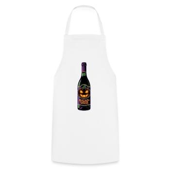 Hallowine Lustiges Wein Halloween - Kochschürze - Weiß - Vorne - AI Model Male 185 dark (185cm)