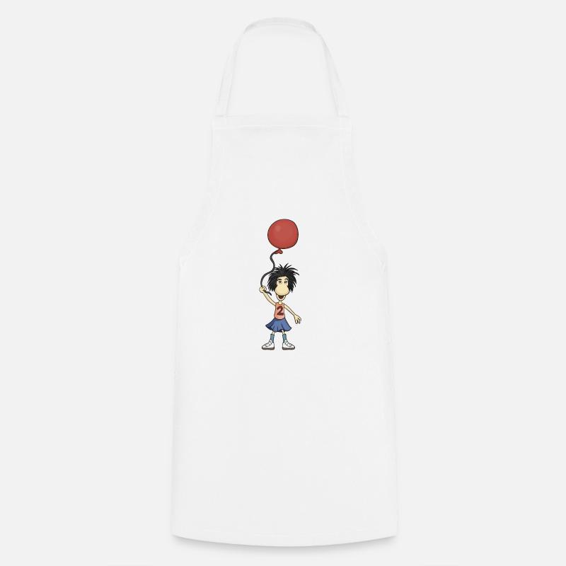 MINNI NOSE - Cooking Apron - white