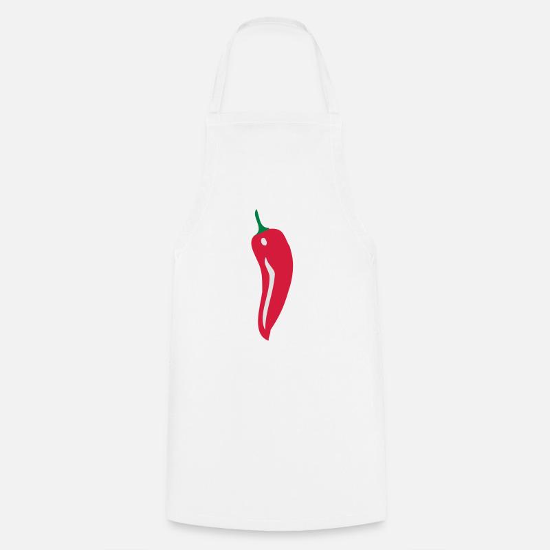 pepperoni - Cooking Apron - white