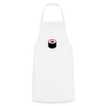 Sushi - Tablier de cuisine - blanc - Devant - AI Model Male 185 dark (185cm)