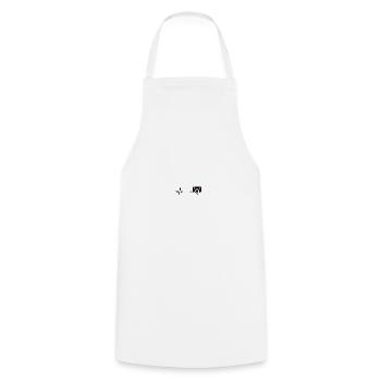 Photographers Heartbeat Camera ECG Photography - Cooking Apron - white - Front - AI Model Male 185 dark (185cm)