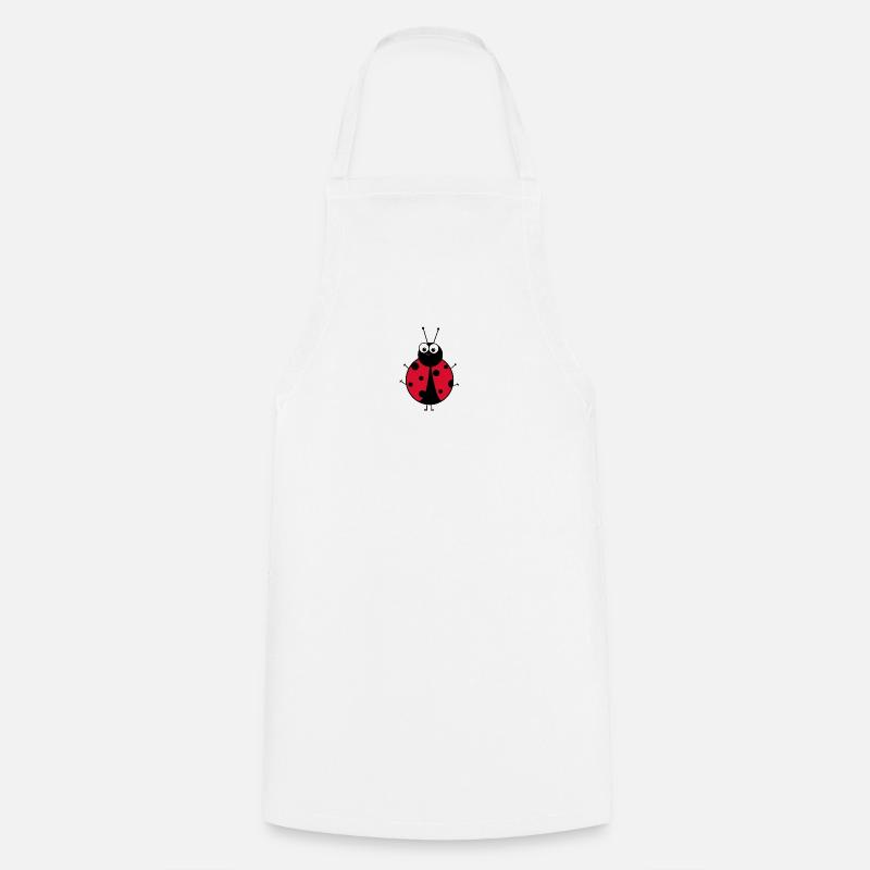 Ladybird - Cooking Apron - white