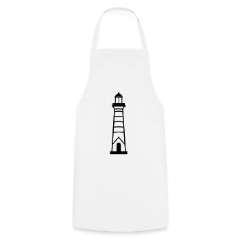 Phare - Tablier de cuisine - blanc - Devant - AI Model Male 185 dark (185cm)