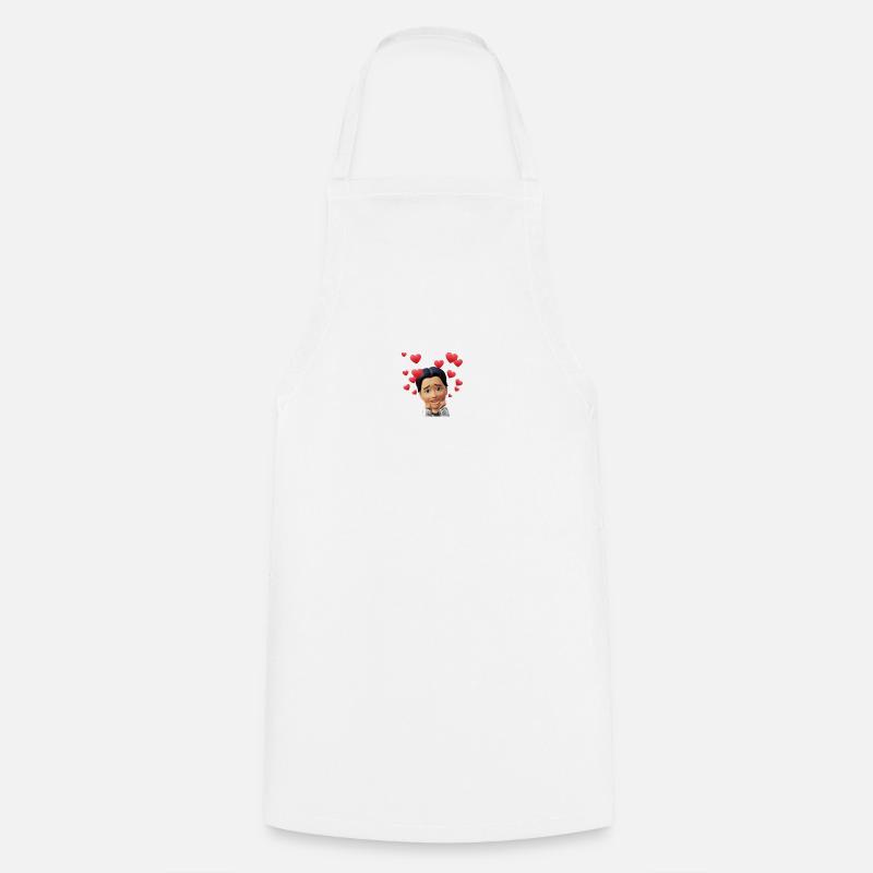 JONNY AMOUREUX - Tablier de cuisine - blanc