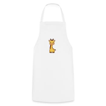 Niedliche Giraffe Kawaii Geschenk Kinder  - Kochschürze - Weiß - Vorne - AI Model Male 185 dark (185cm)