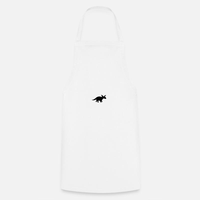dinosaure - Tablier de cuisine - blanc