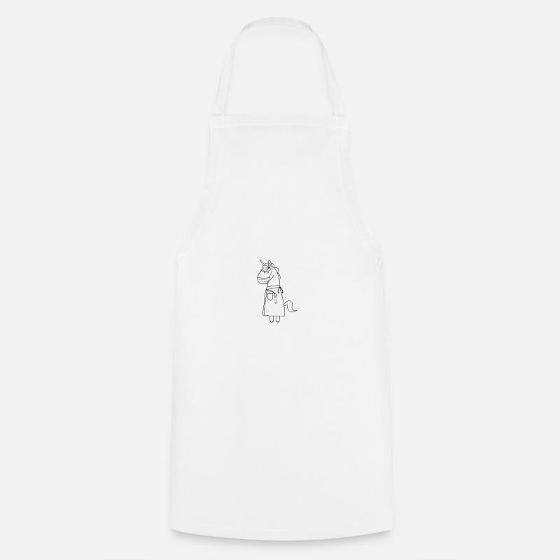 Dr. Einhorn - Cooking Apron - white