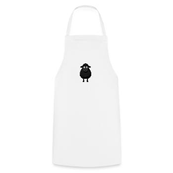 Schwarzes Schaf Schäfchen Geschenk Bauern - Kochschürze - Weiß - Vorne - AI Model Male 185 dark (185cm)