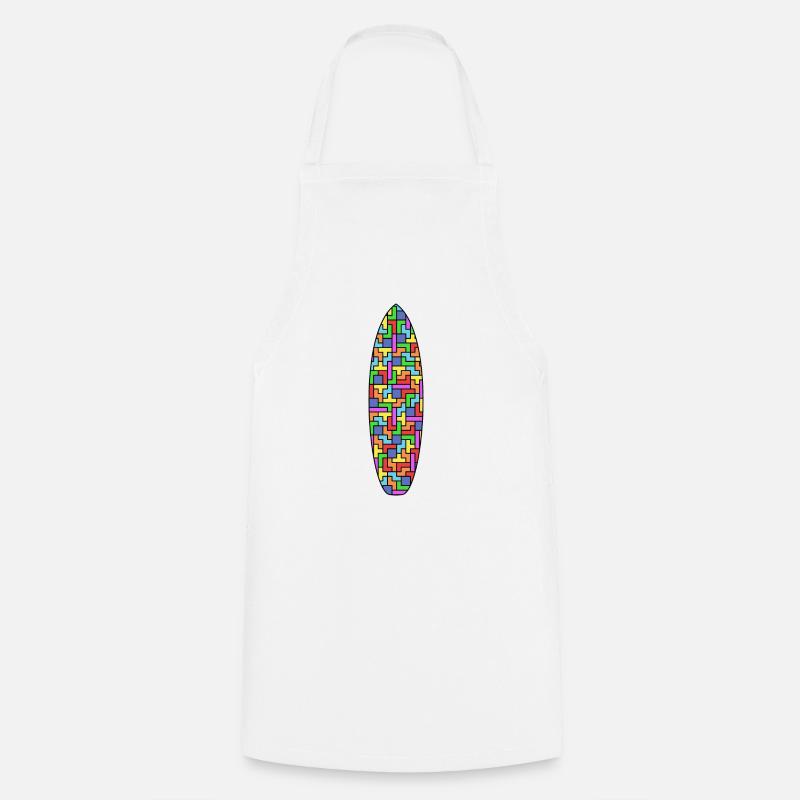 Brick Surf - Cooking Apron - white