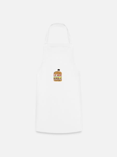 More Burgers - Tablier de cuisine - blanc