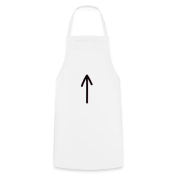 Arrow - Cooking Apron - white - Front - AI Model Male 185 dark (185cm)