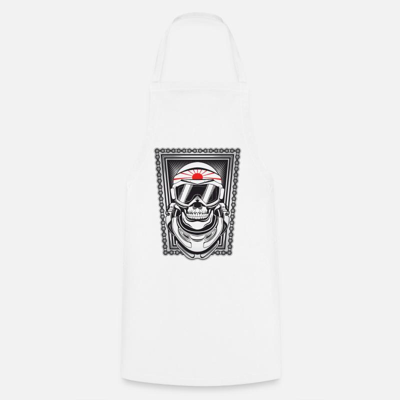 Kamikaze - Cooking Apron - white