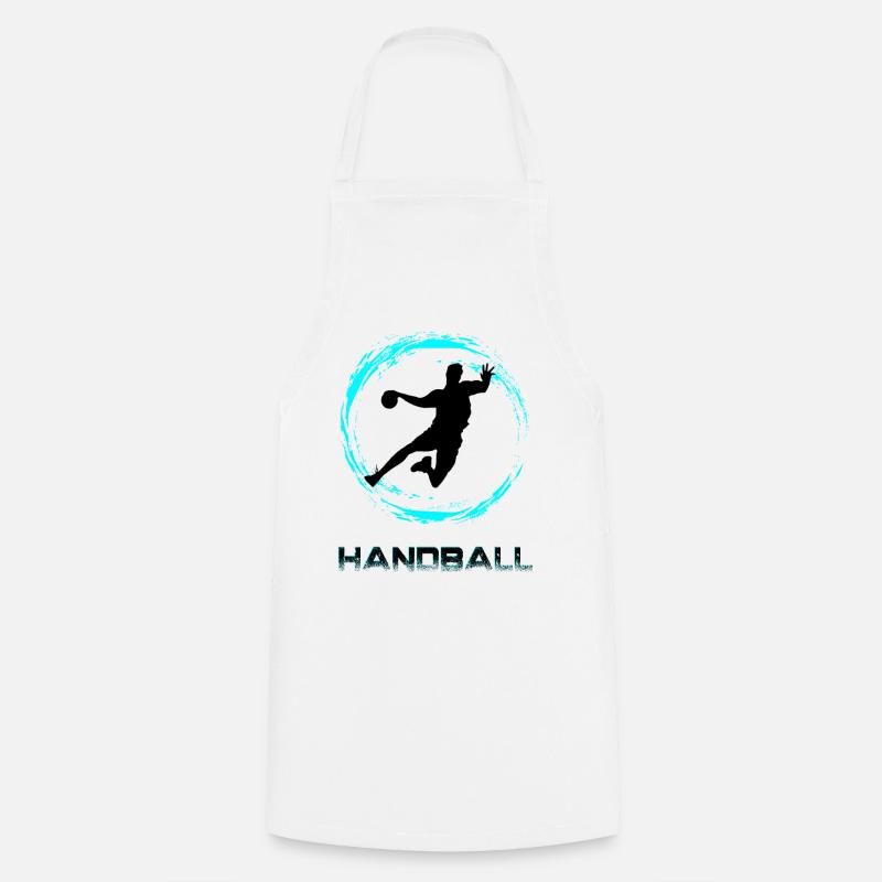 Handball - Tablier de cuisine - blanc