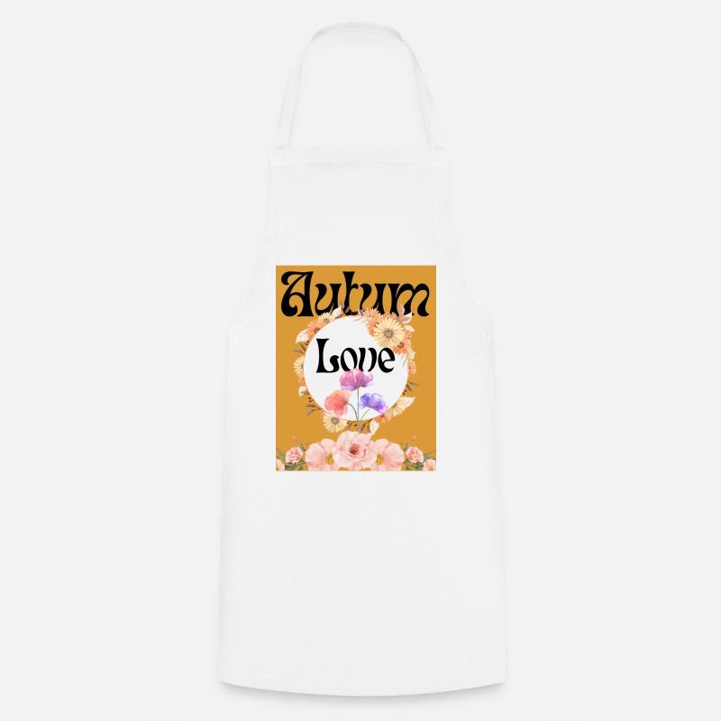 Cercle de Fleurs d’Amour Aurum - Tablier de cuisine - blanc
